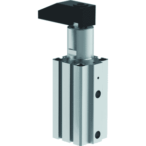 Pneumatic Swing Clamp, 25mm Bore, Long Stroke, LH Rotation, 5mm Port
